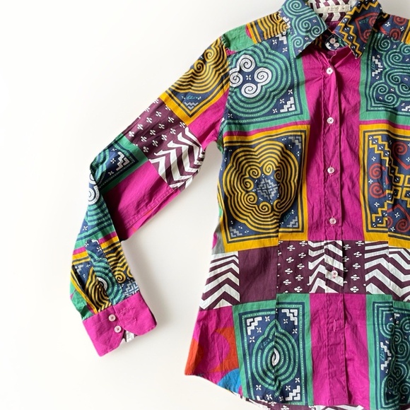 ETRO Womens Dress Shirt Size 42 Made in Italy - Picture 4 of 4